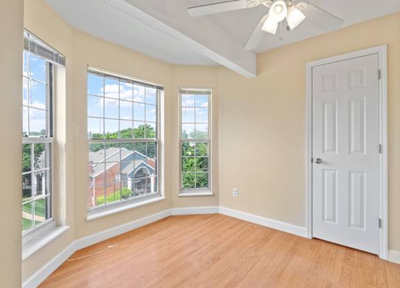 Dining Area with Overhead Lighting
