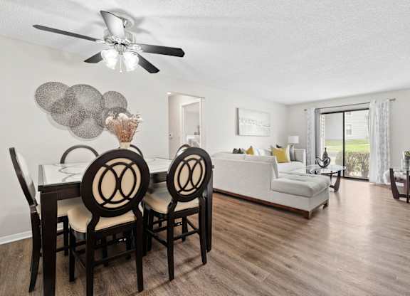 Separate Dining Area with Overhead lighting