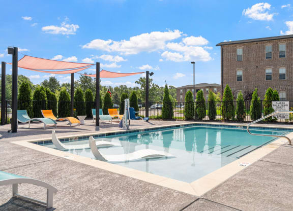 Outdoor Pool with Sundeck