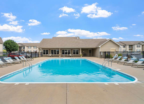 Outdoor Pool with Sundeck