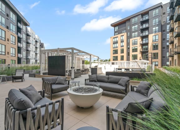 Spacious Social Deck