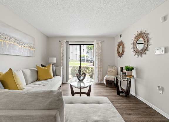 Living Room with Abundant Natural Lighting