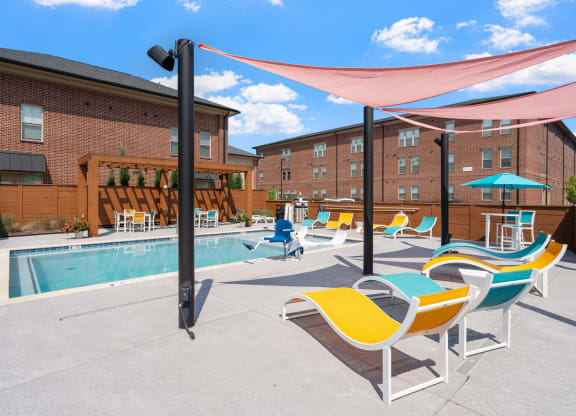 Outdoor Pool with Sundeck