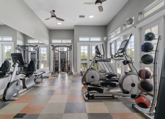 Fully-Equipped Fitness Center