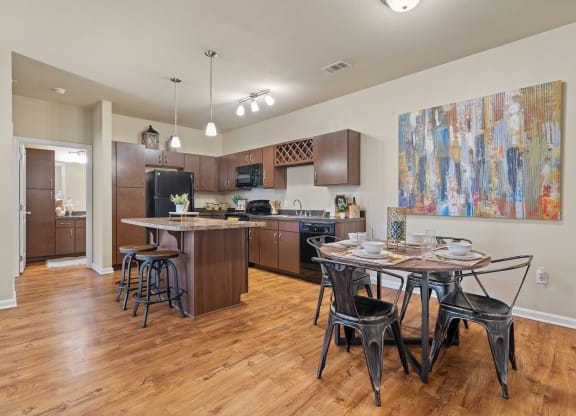 Kitchen with Separate Dining Area
