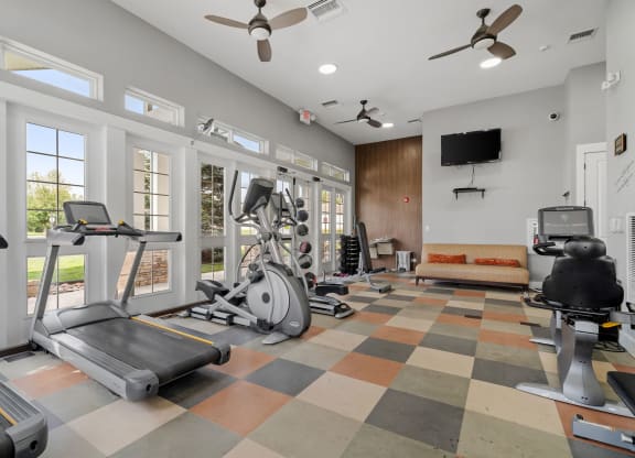 Fully-Equipped Fitness Center
