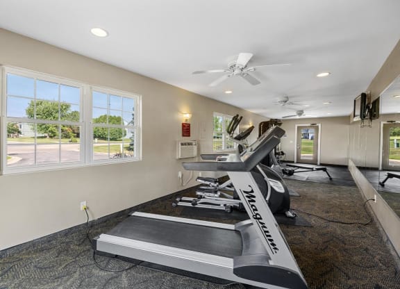 Fitness Center with Cardio Equipment