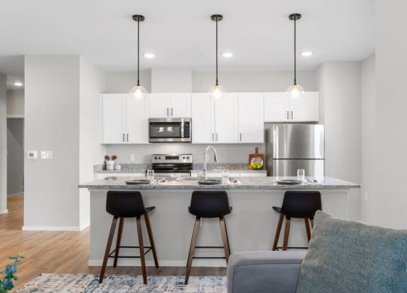 Kitchen with Expansive Island