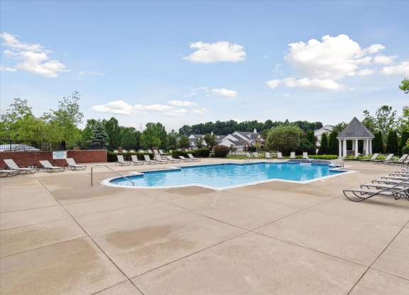 Outdoor Pool with Sundeck