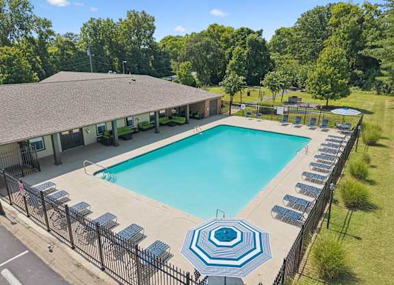 Aerial View of Pool