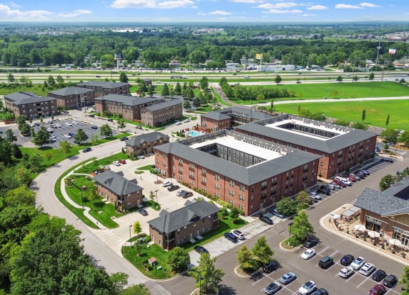 Aerial view of Synergy