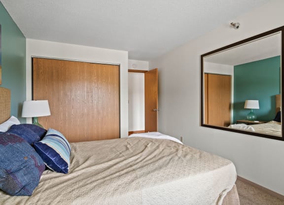 Bedroom with Closet
