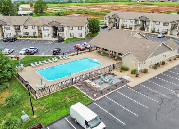 Aerial View of The Avery