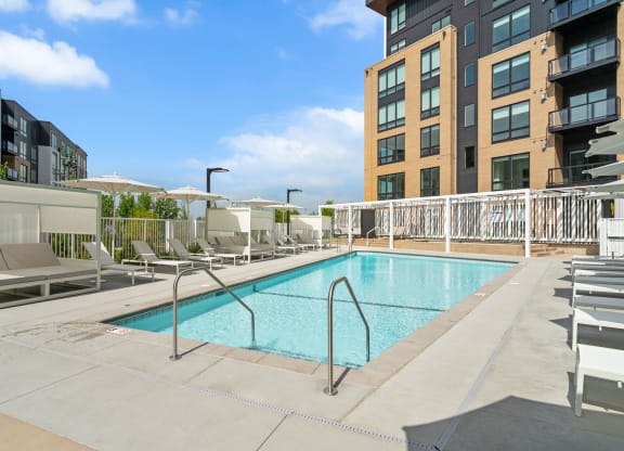 Outdoor Pool with Sundeck