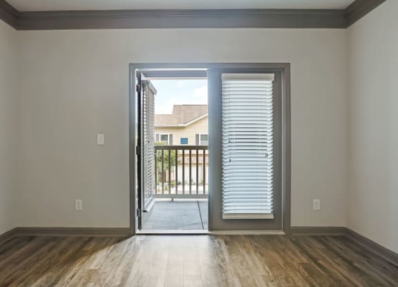 French Patio Doors Leading Out To The Balcony