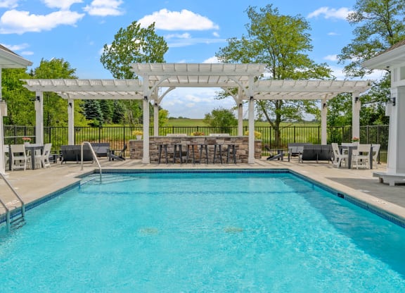 Sparkling Outdoor Pool