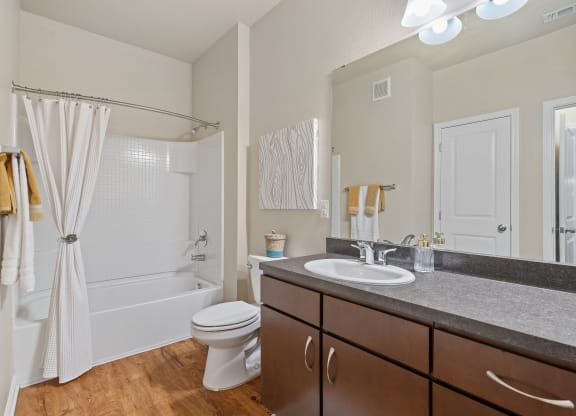 Bathroom with Modern Finishes