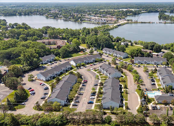 Aerial View of Green Meadows