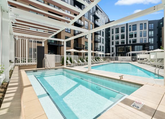 Hot Tub overlook outdoor pool
