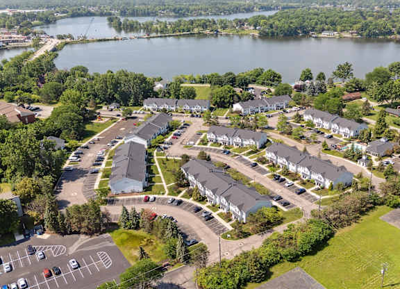 Aerial View of Green Meadows
