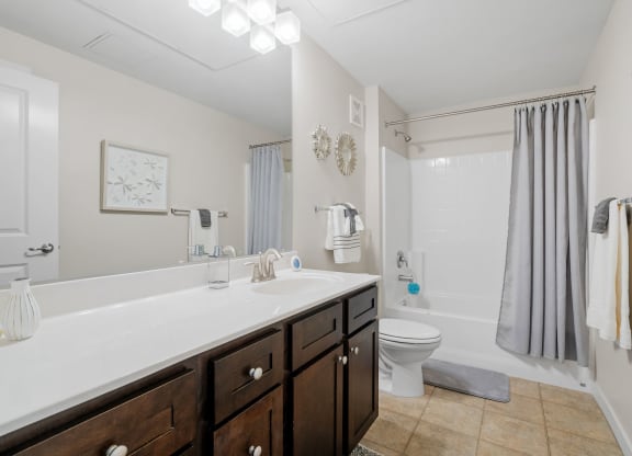 Bathroom with Modern Finishes