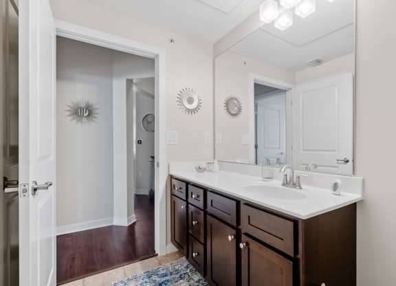Bathroom with Modern Finishes