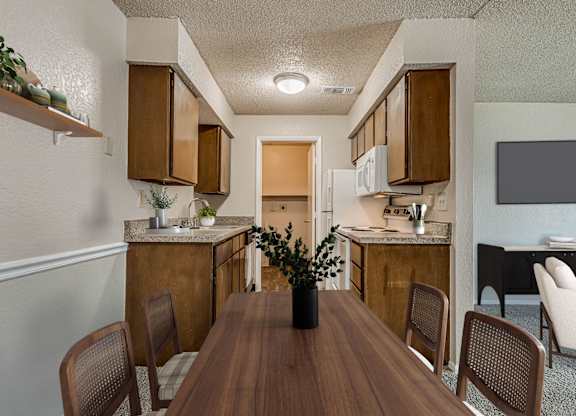 Separate Dining Area with Overhead lighting