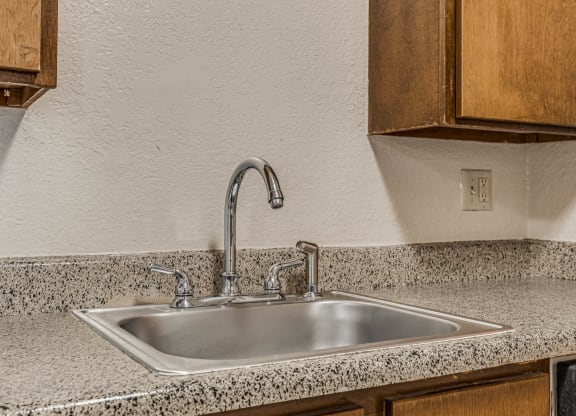 Kitchen Sink with Granite Countertops