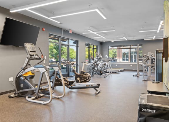 Fully-Equipped Fitness Center