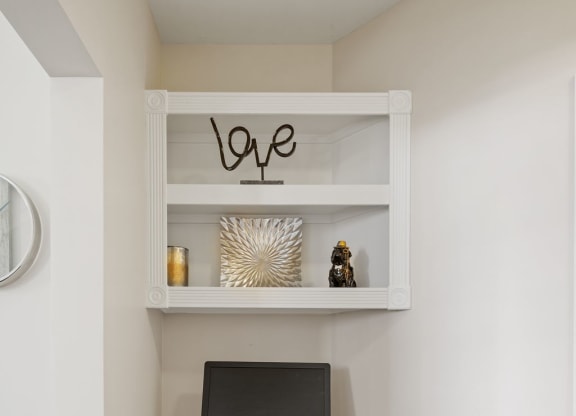 Built-In Desk Space