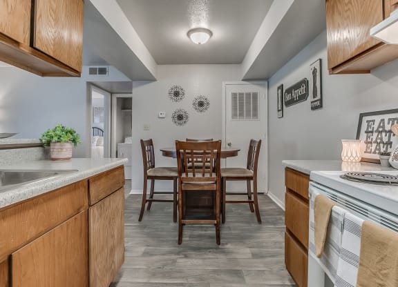 Kitchen & Separate Dining Area