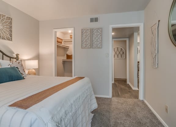 Bedroom Featuring Walk-In Closet