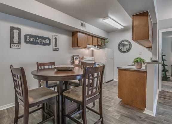 Kitchen & Separate Dining Area