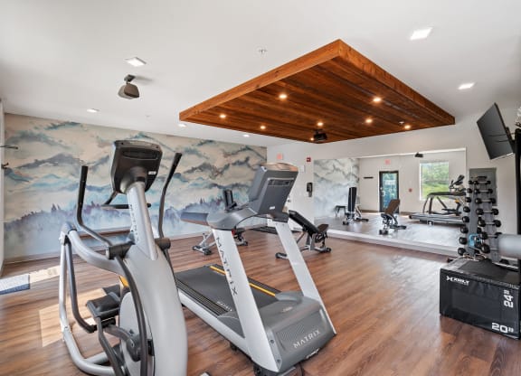 Fully-Equipped Fitness Center