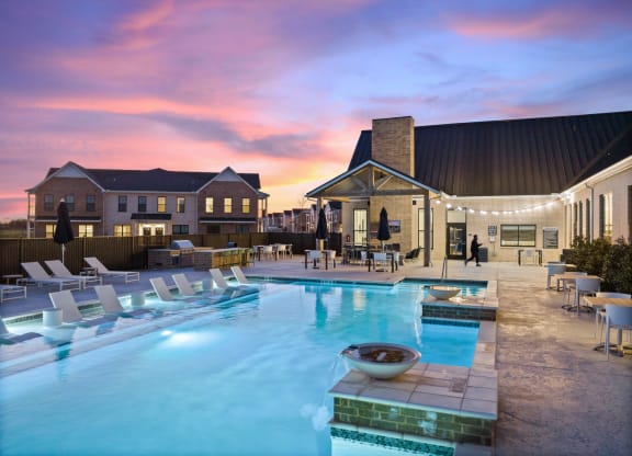 Outdoor Pool with Sundeck
