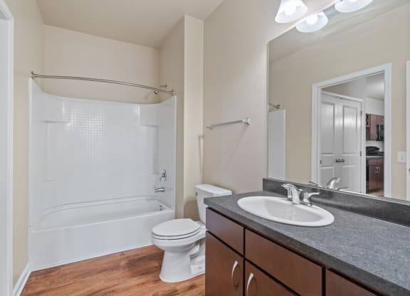 Bathroom with Modern Finishes