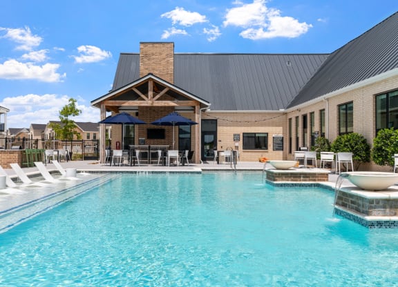 Outdoor Pool with Sundeck