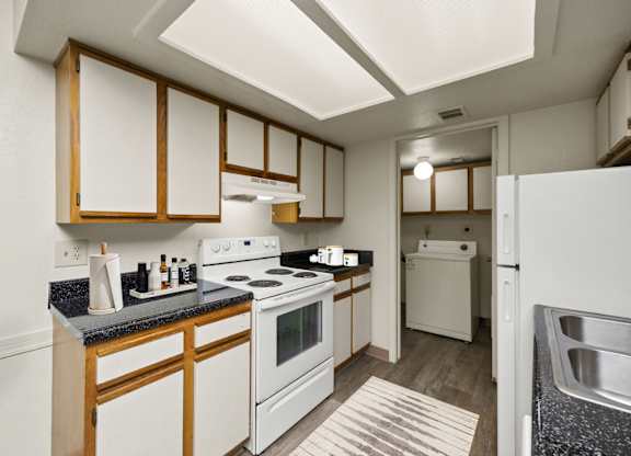 Kitchen with White Cabinetry