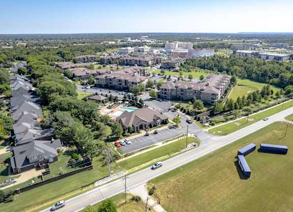 Aerial View of Atria