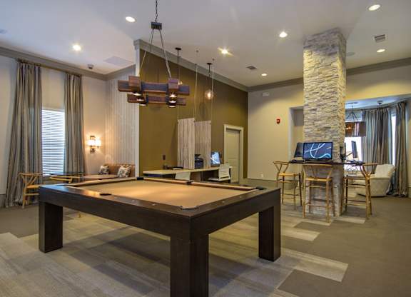Clubhouse with Pool Table