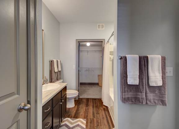 Bathroom with Closet