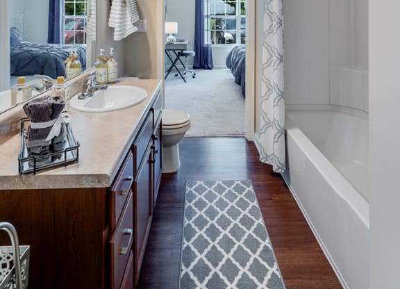 Bathroom with Attached Bedroom