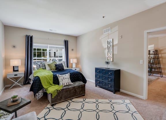 Spacious Bedroom with Double Windows