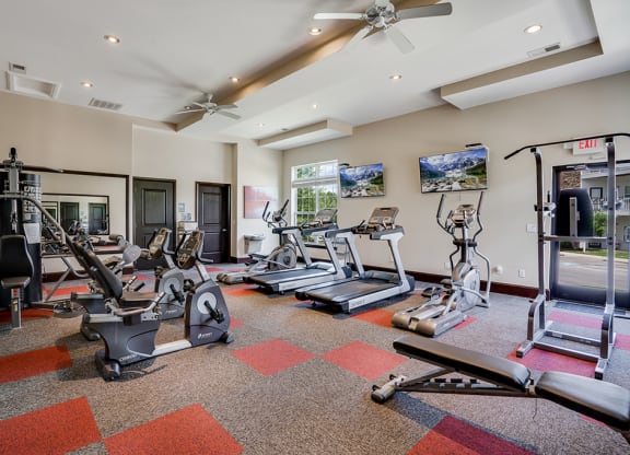 Cardio Equipment in the Fitness Center