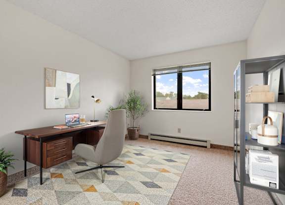 Office Space with Abundant Natural Lighting
