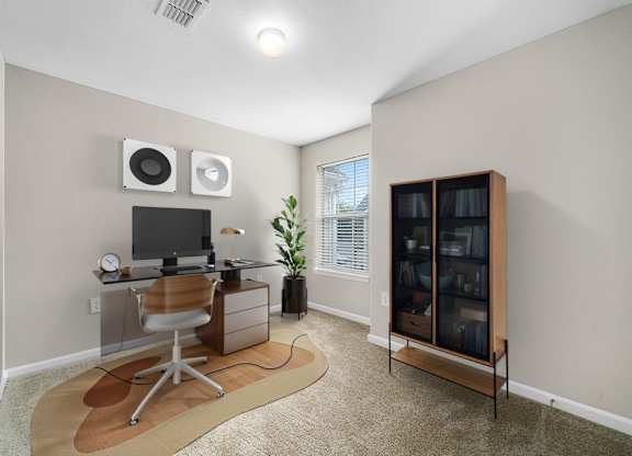 Office Space with Carpet