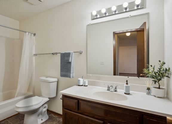 Bathroom with Modern Finishes