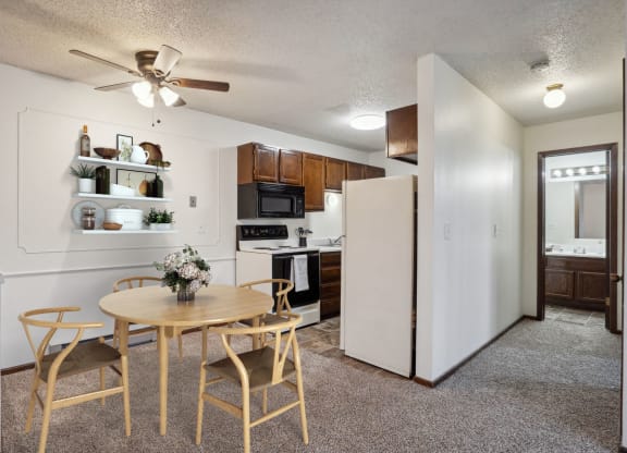 Separate Dining Area with Overhead lighting