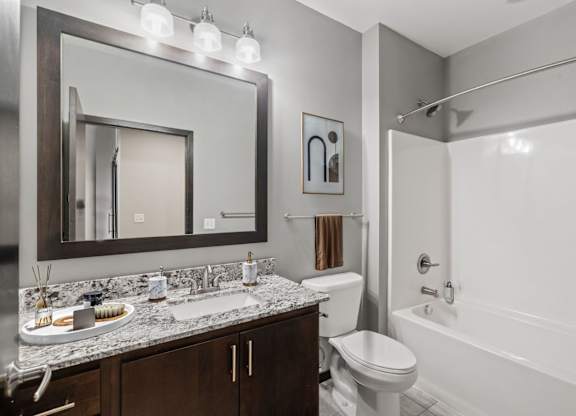 Bathroom with Modern Finishes