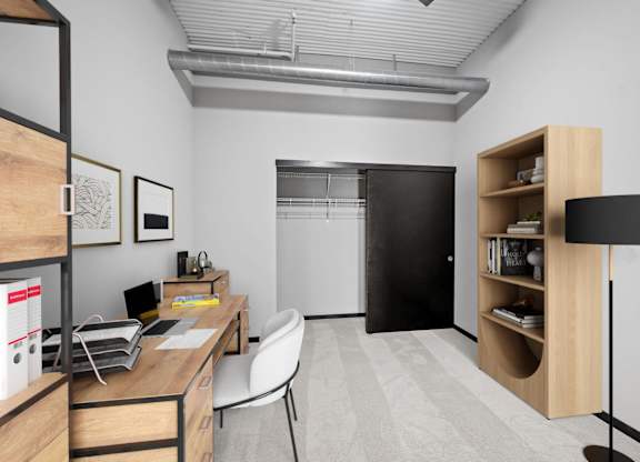 Office Space with Carpet